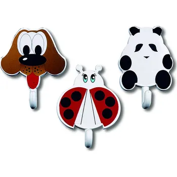 Věšák háček samolep.dětský PH mix dekorů (2ks)