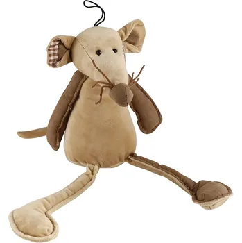 plyšák Bo-Ma Trading Plyšová myška Gábi 22 cm, hnědá