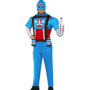 Guirca Pánský kostým - Captain Vodka Velikost - dospělý: M