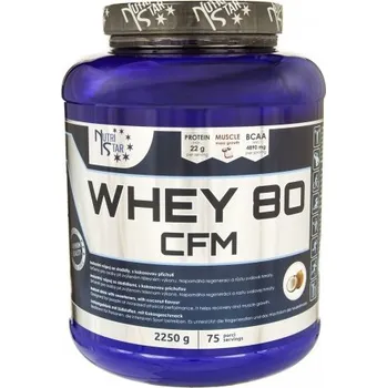 Protein Nutristar WHEY 80 CFM 2250 g Příchuť: višeň+jogurt