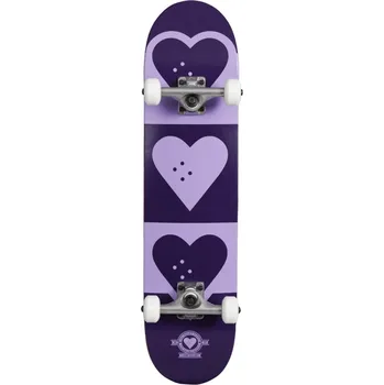 Skateboard Heart Supply - Quadron Logo 7,5" Purple/Light Purple - skateboard
