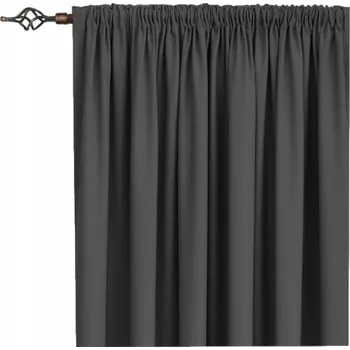 Sprchový závěs Závěs Panama 140/250 cm s gumkou - šedá