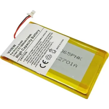 Audio kabel VHBW Baterie pro Archos AV404, 1800 mAh