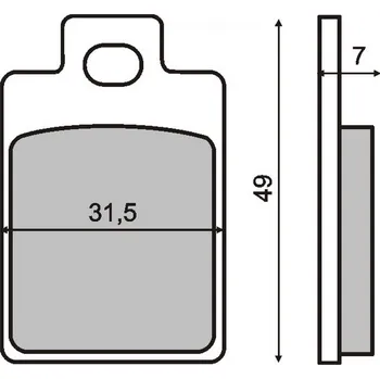 Brzda pro motocykl CL Brakes Brzdové destičky 0260 CL 200.3045.SC