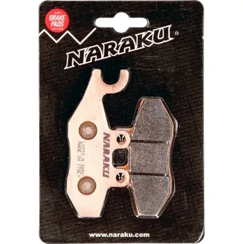 Brzda pro motocykl Naraku Brzdové destičky 2600 sint. NK430.03/S