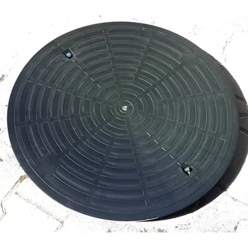 poklop Plastový poklop PP 660 pochozí nosnost 600kg, na šachtu o průměru 600mm