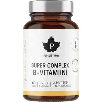 Puhdistamo Super Vitamin B Complex 30 kapslí
