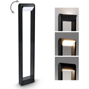 Venkovní osvětlení Brilagi - LED Venkovní lampa CROTONE LED/7W/230V černá IP54 80 cm