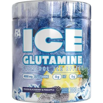 Aminokyselina Fitness Authority Ice Glutamine 300g Příchuť: Frozen Blackberry Pineapple