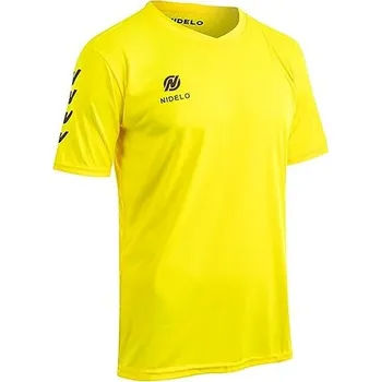 cyklistický dres Nidelo Player shirt S/S Nantes žlutý XL