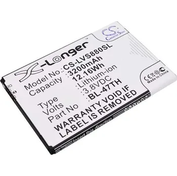 Baterie pro mobilní telefon VHBW Baterie pro LG G Pro 2 / D837 / F350K, 3200 mAh