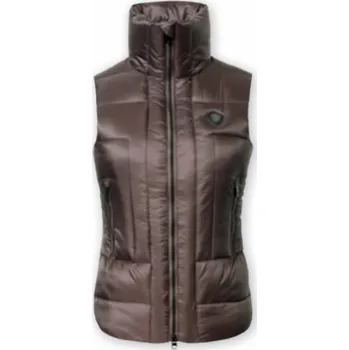 Jezdecké oblečení Dámská prošívaná vesta Covalliero A/W 2024 Barva: hnědá, Velikost: XS