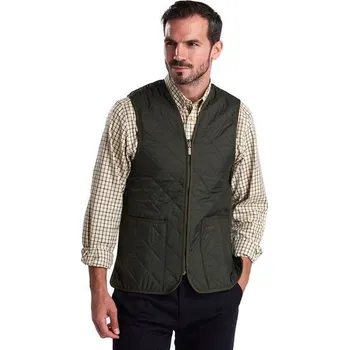 Pánská casual bunda Barbour Quilted Gilet — Ancient Olive