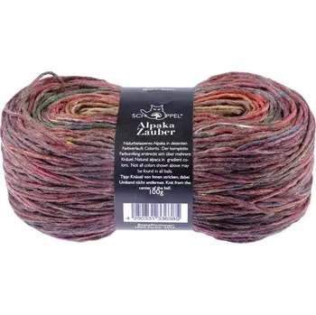 Příze Schoppel Wolle Alpaka Zauber Plus 2479 Belladonna (Příze Alpaka Zauber 2479 Belladonna)