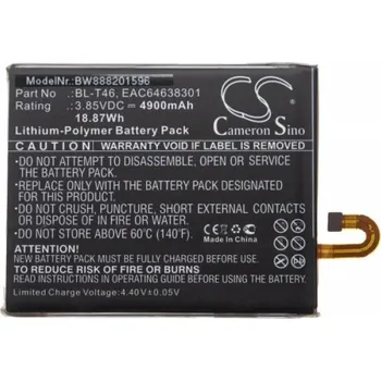 Baterie pro mobilní telefon VHBW Baterie pro LG V60 ThinQ, BL-T46, 4900 mAh