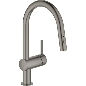 Grohe Minta kuchyňská baterie stojící Brushed Hard Graphite 32321AL2