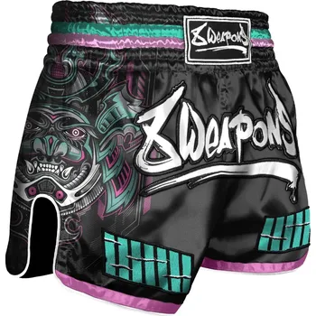 Oblečení pro bojové sporty Muay Thai šortky 8 WEAPONS Samurai 2.0 - cyber Velikost: XL