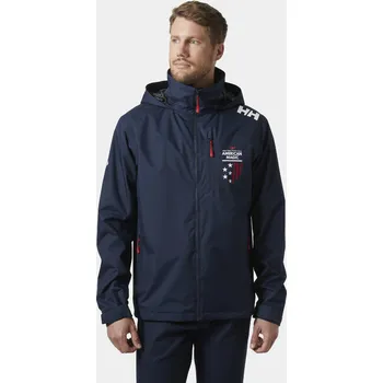 Pánská jachtařská bunda HELLY HANSEN 21204 597 AM CREW HOODED JACKET 2.0 Velikost: S