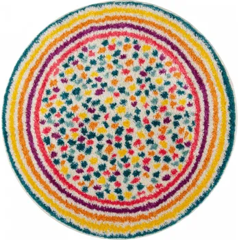 Koberec Kusový koberec Menara Rainbow Spot Multi kruh