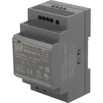 spínaný zdroj CP-PR-157 Napájecí zdroj na DIN lištu 12V/4.5A (Napájecí zdroj na DIN lištu 12V/4.5A)