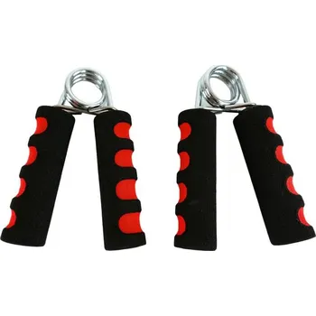 Acra Pěnový posilovač prstů s pružinou - černo-červený