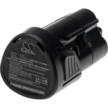 VHBW Baterie pro Kress 108 ALS, 10.8 V, 2.0 Ah