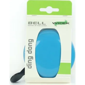 Zvonek na kolo Widek Zvonek na kolo WIDEK DING DONG UNI-COLORS tyrkysový lesk 1ks. (NOVÝ)