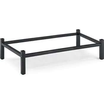 Šatní skříň Nohy k šatní skříňce, 900 mm, černé