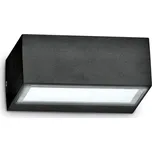 Ideal Lux TWIN AP1 venkovní nástěnné svítidlo 1x G9 28W bez zdroje 16,5cm IP44, černé