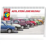 Notique Stolní kalendář Svět motorů 2025