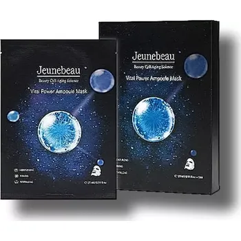 JEUNEBEAU VITAL POWER AMPOULE MASK pro povadlou a unavenou pleť 5ks