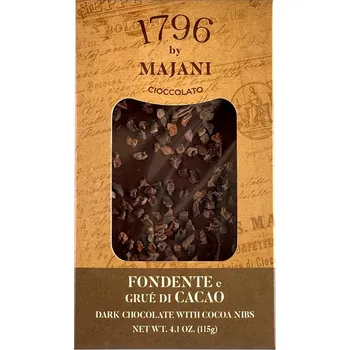 Čokoláda Majani Hořká čokoláda s kousky kakaa