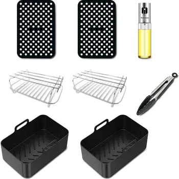 Příslušenství pro fritézu Rohnson AFK05 sada příslušenství pro horkovzdušné fritézy 8 ks