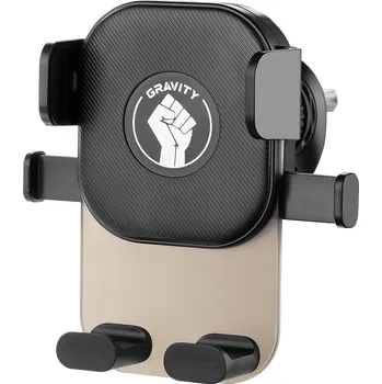 Mobilní telefon OBAL:ME GravGripper Držák do Auta Black