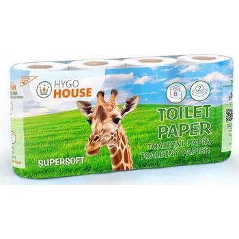 Toaletní papír Maják HygoHouse 8ks/2vrs papír toaletní Supersoft