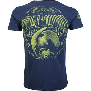 Yakuza Premium Selection Tričko Yakuza Premium 3710 SUPERSOFT Vintage - modré, Royal Riot´s Velikost: 4XL