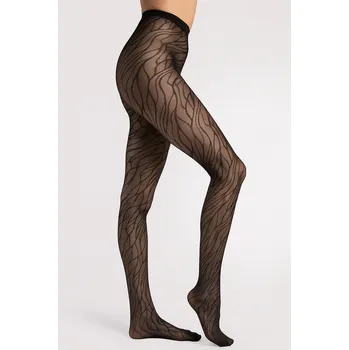 Dámské punčochy Silonkové punčocháče Fiore Organica 30 DEN G6116 Barva: Černá, Velikost: 3-M