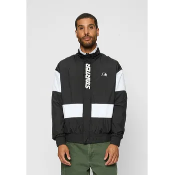 Pánská větrovka Starter Retro Track Jacket černo/bílá Starter Black Label šedá 2541973