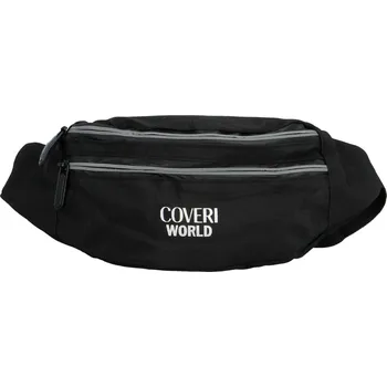 Ledvinka Trendy textilní ledvinka Coveri Koloman, černá