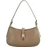 Módní dámská koženková kabelka na rameno Beates, taupe
