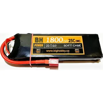 Li-pol baterie 1800 mAh 2S 25C (50C) BH Power