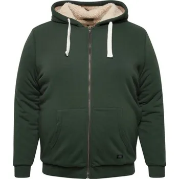 Pánská mikina Pánská mikina BLEND REGULAR FIT 3XL Tmavě zelená, Bílá