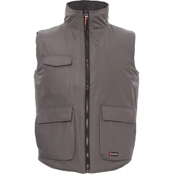 Pánská mikina Pánská vesta WANTED, Payper Barva: KOUŘOVÁ/ČERNÁ, Velikost: 4XL