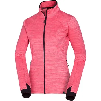 Dámská mikina Dámská Fleecová mikina NORTH FINDER KAITLIN 107445-490 – Růžová M