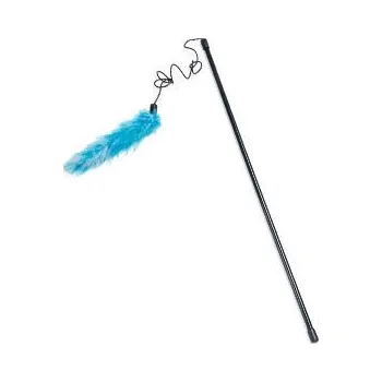 Hračka pro kočku Hračka kočka Udice s péřovým boa 50cm KAR