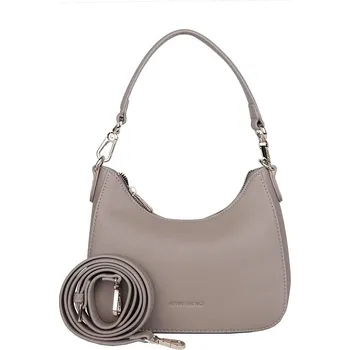 Kabelka Malá šedo-hnědá kabelka na rameno i crossbody David Jones CM7147