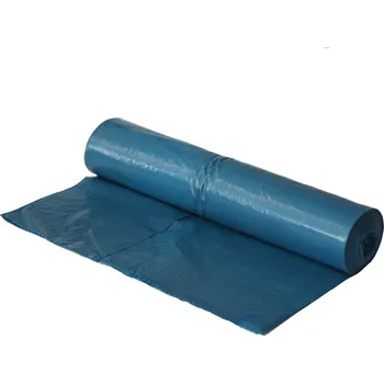 Pytle na odpadky Pytel do koše LDPE, 700 x 1100 mm, typ 100, modrý, 15ks/role - bez přebalu