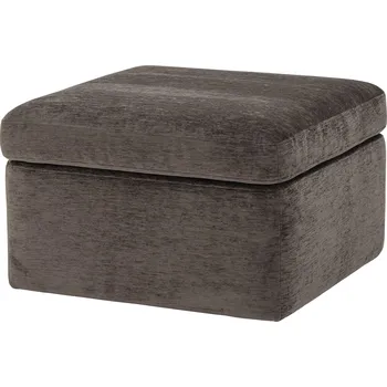 Stolička BLOOMINGVILLE Lanna Pouf, hnědá, FSC® Mix , polyester