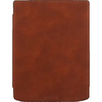 Pouzdro na čtečku elektronické knihy Pouzdro B-SAFE LOCK 3476, obal na Pocketbook 743G InkPad 4 a Pocketbook 743C InkPad Color 2 - hnědé, magnetické zavírání, AutoSleep + BONUSY