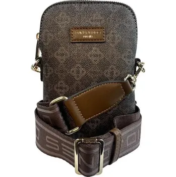 Kabelka David Jones kabelka na telefon hnědá CM 7151 D:BROWN